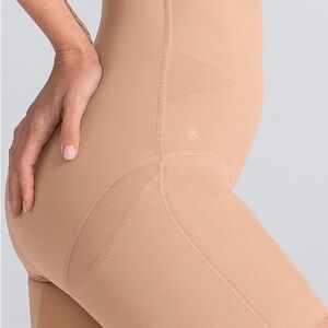 HoneyLove Super PowerShort Compression Shapewear Sand Tan Nude 1X Tummy NWT